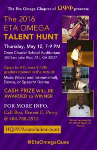 2016 Eta Omega Talent Hunt